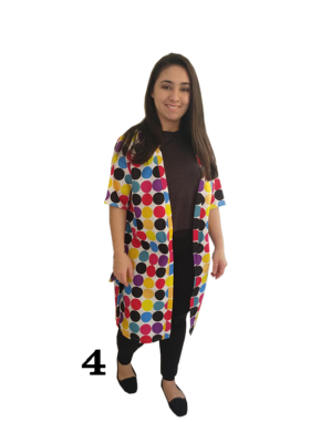 Kimono Casual longo - Imagem 4